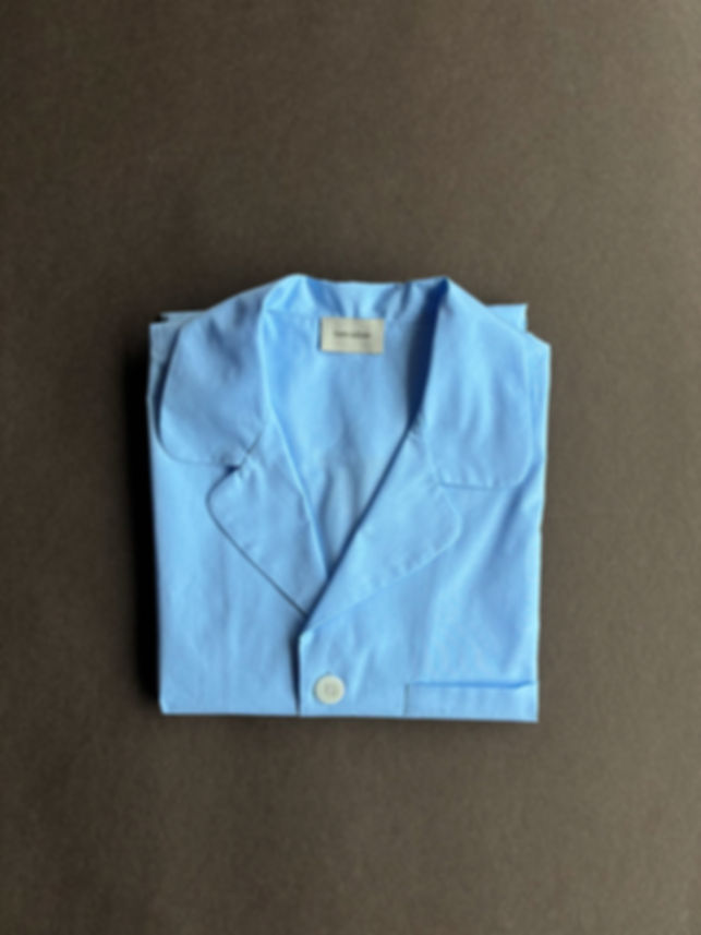 Poplin Solid Light Blue Shirt